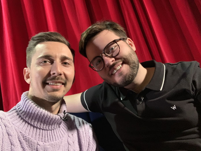 Martin Kmiecik with Polish Activist Bart Staszewski
